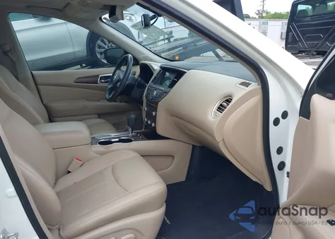 2019 Nissan Pathfinder Platinum from USA, damaged, VIN 5N1DR2MN1KC593616